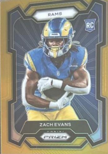 Zach Evans [SP Variation Gold] #321