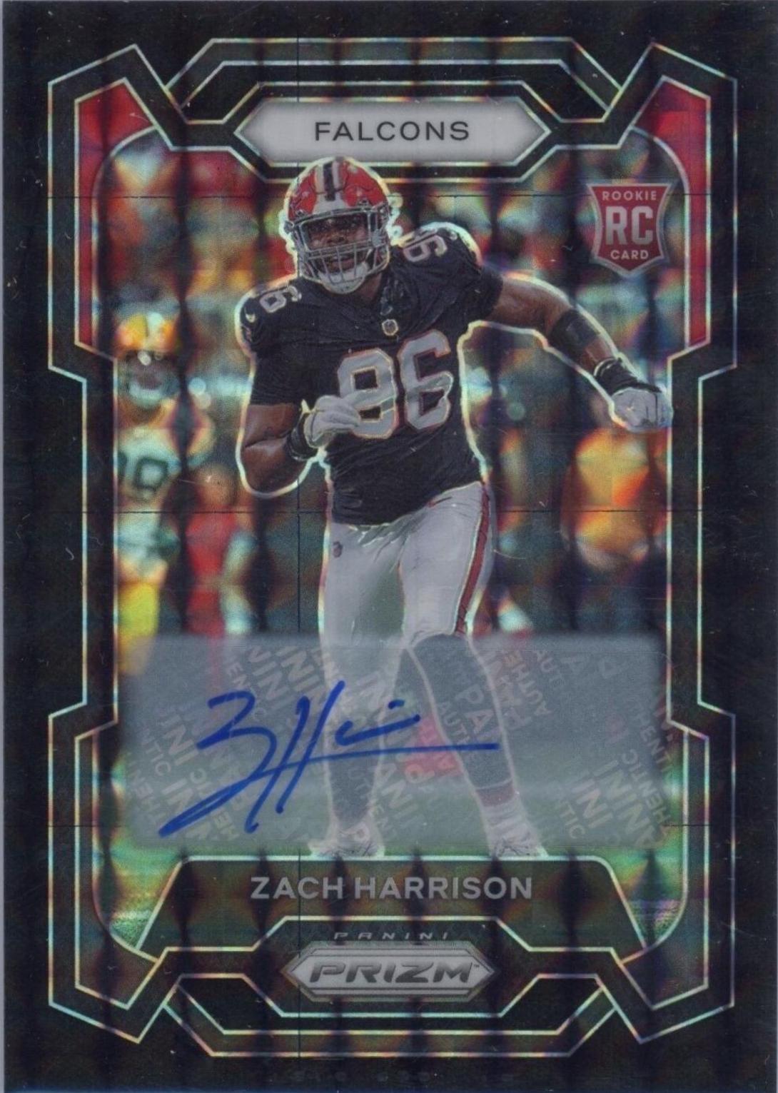 Zach Harrison [Autograph Black Finite] #306
