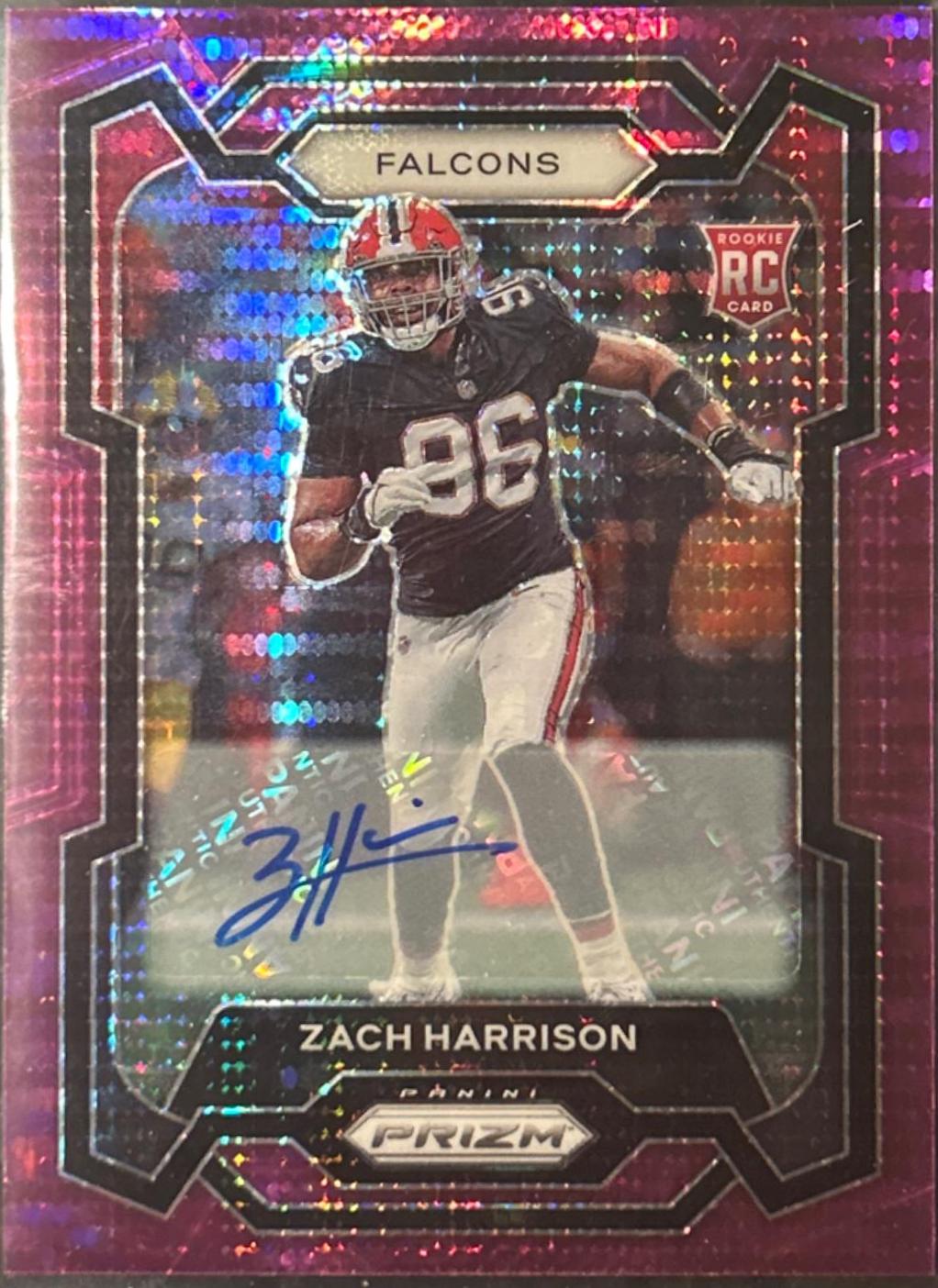 Zach Harrison [Autograph Purple Pulsar] #306