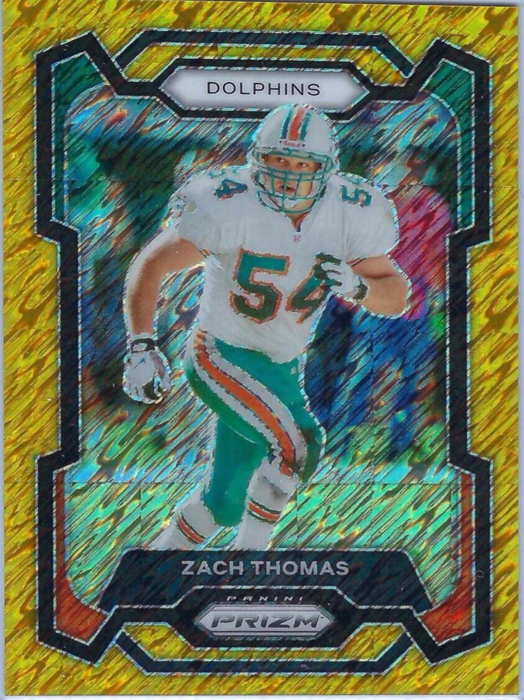 Zach Thomas [Gold Shimmer] #181