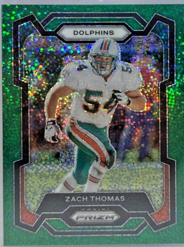 Zach Thomas [Green Sparkle] #181
