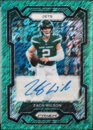 Zach Wilson [Autograph Green Shimmer] #235