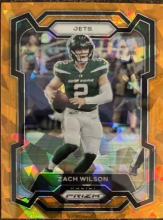 Zach Wilson [Orange Ice] #235