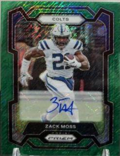 Zack Moss [Autograph Green Shimmer] #132