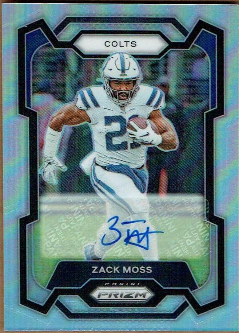 Zack Moss [Autograph Silver] #132