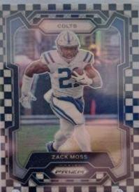 Zack Moss [Black White Checker] #132