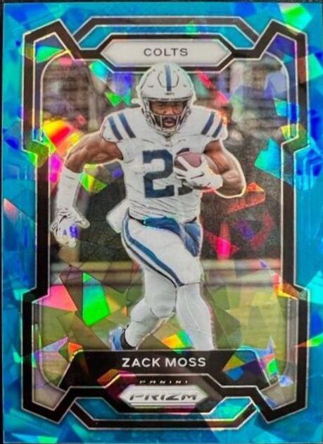Zack Moss [Blue Ice] #132