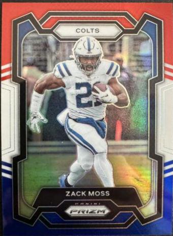 Zack Moss [Blue] #132