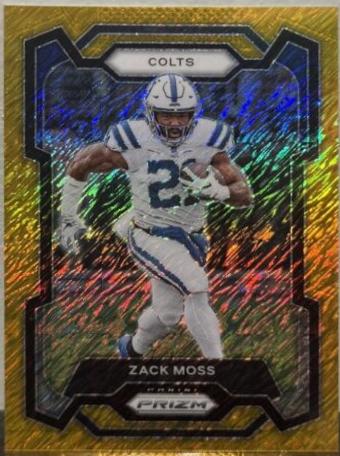Zack Moss [Gold Shimmer] #132