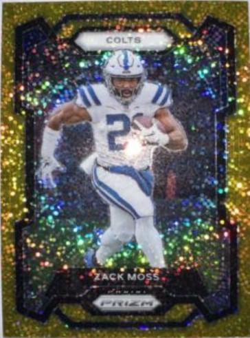 Zack Moss [Gold Sparkle] #132