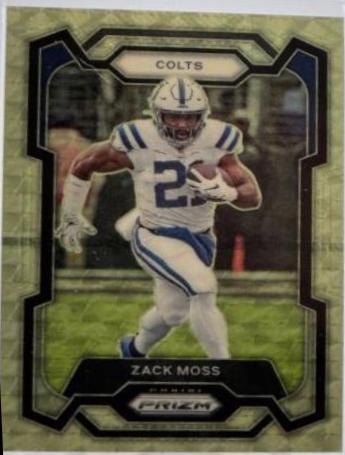 Zack Moss [Gold Vinyl] #132