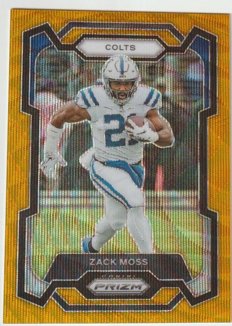 Zack Moss [Gold Wave] #132