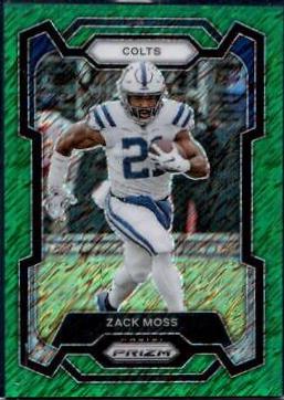 Zack Moss [Green Shimmer] #132