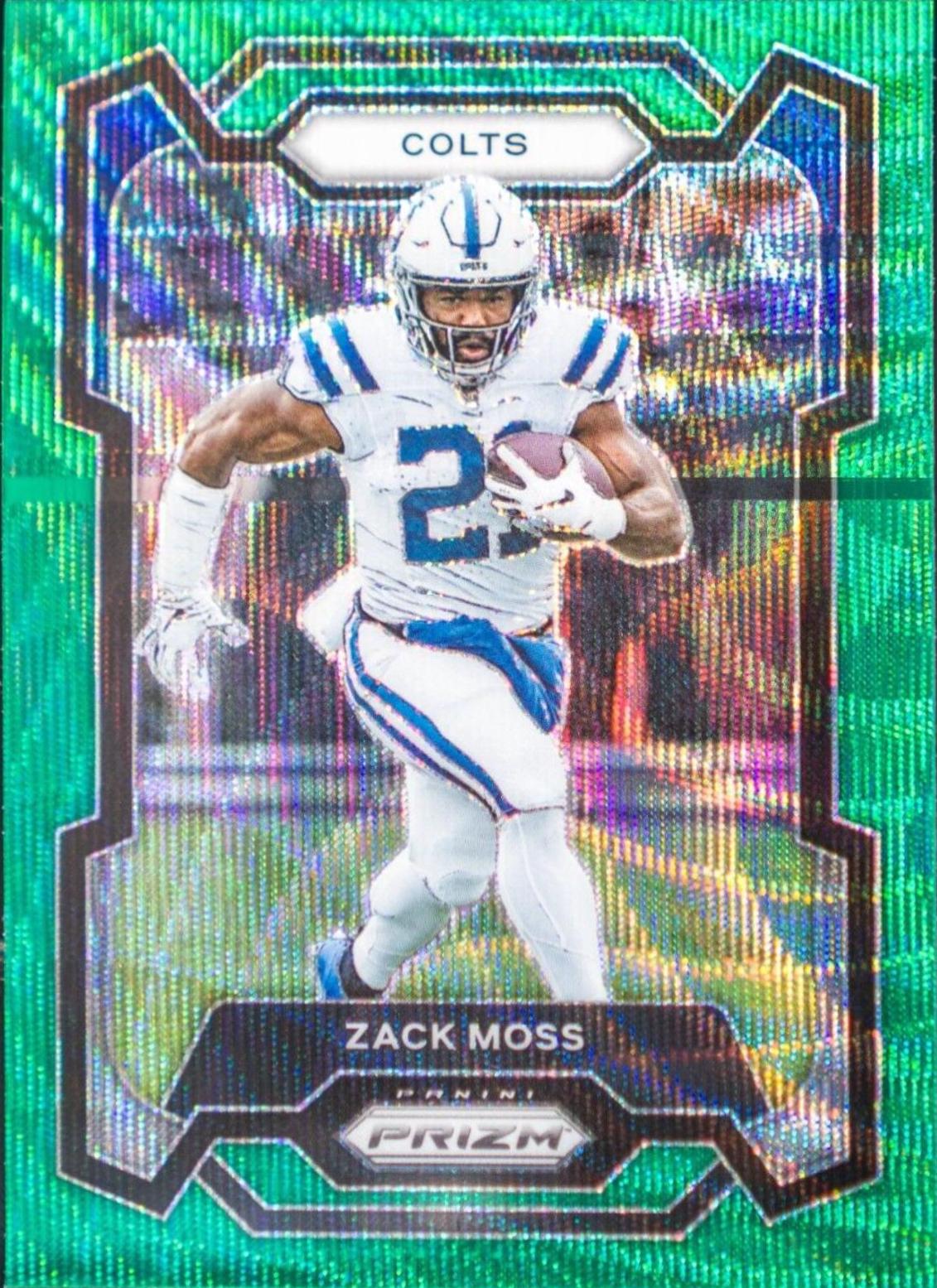 Zack Moss [Green Wave] #132
