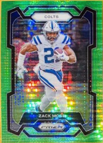 Zack Moss [Neon Green Pulsar] #132