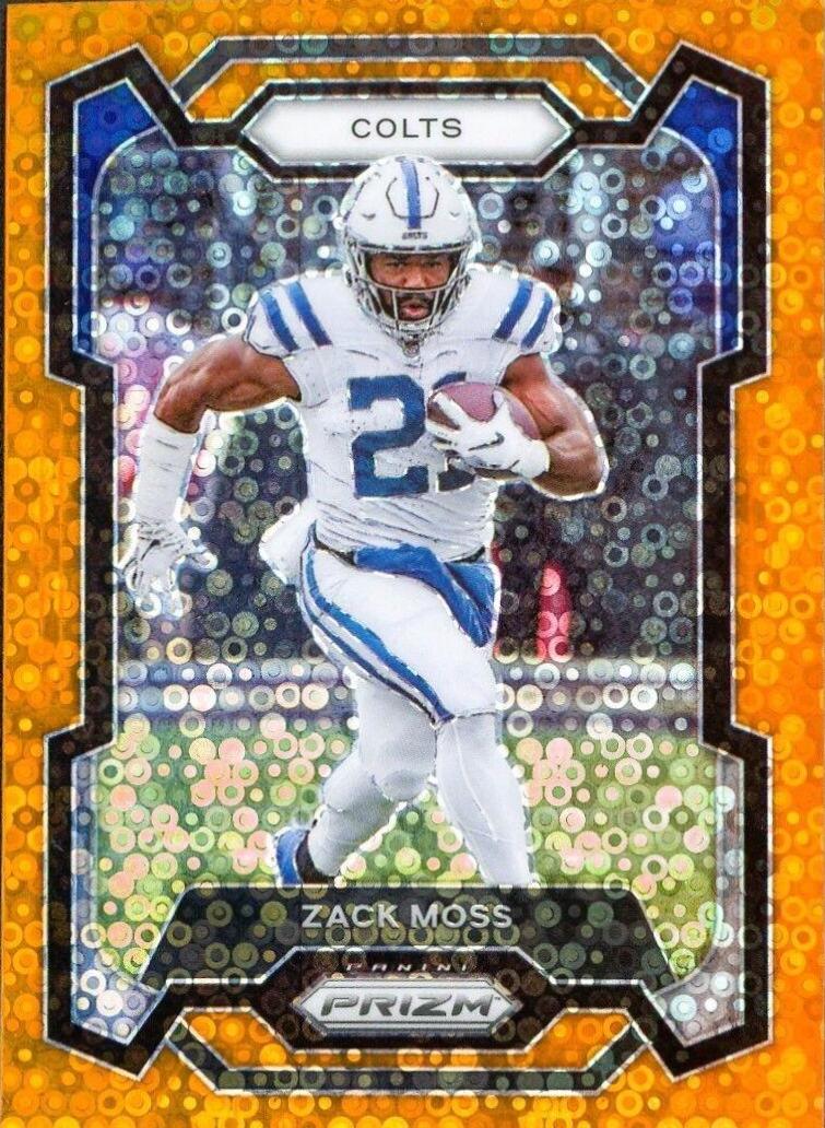 Zack Moss [Orange Disco] #132