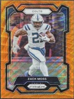 Zack Moss [Orange Wave] #132