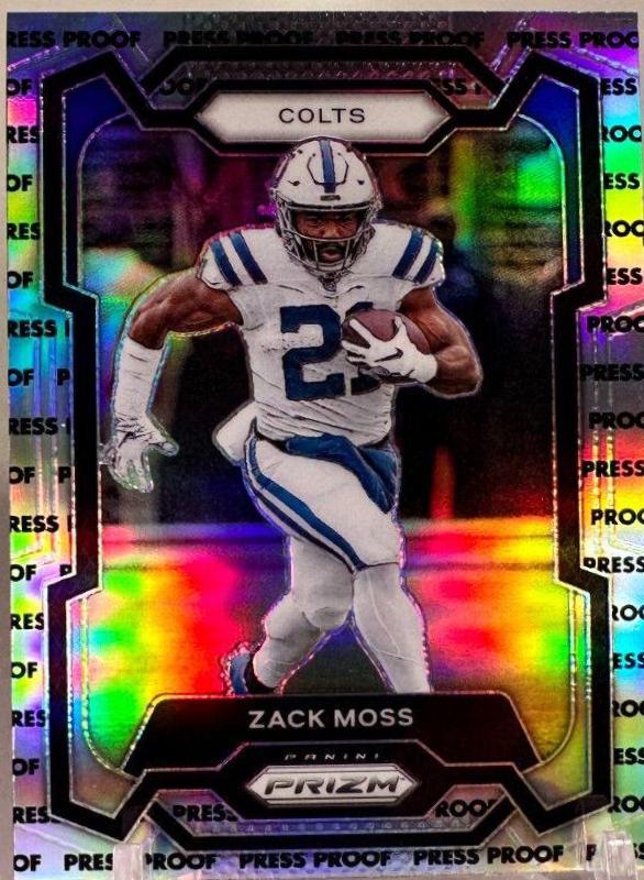Zack Moss [Press Proof] #132