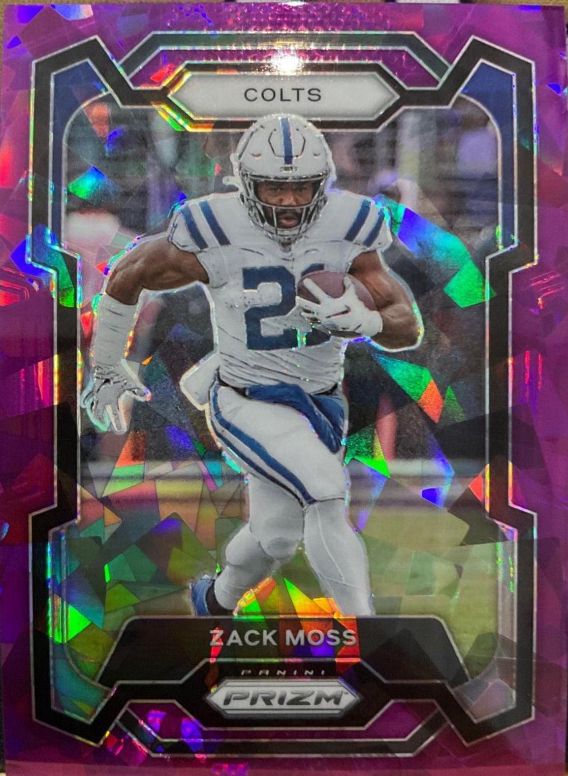 Zack Moss [Purple Ice] #132