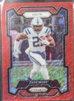 Zack Moss [Red Shimmer] #132