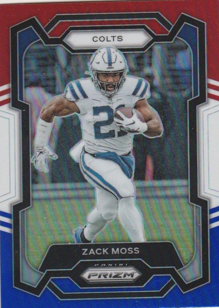 Zack Moss [Red White Blue] #132