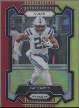 Zack Moss [Red Yellow] #132