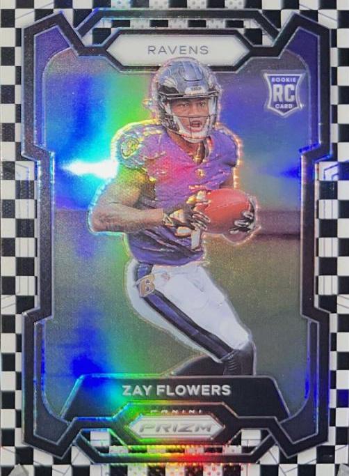 Zay Flowers [Black White Checker] #307