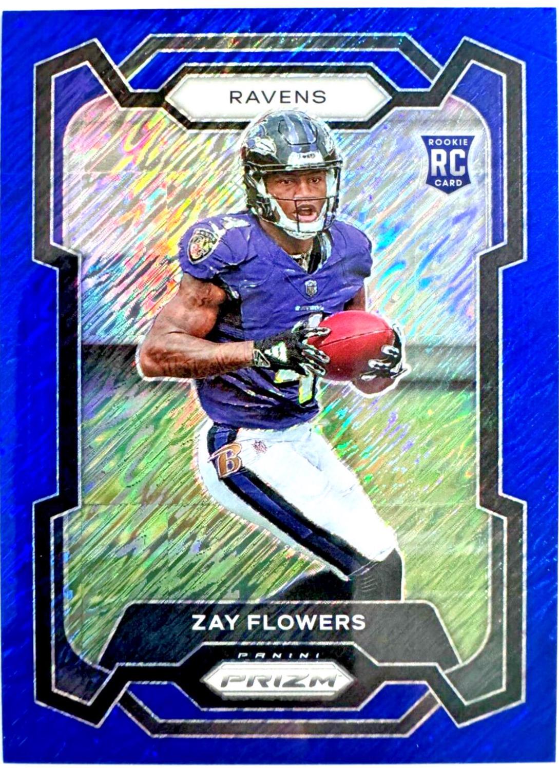 Zay Flowers [Blue Shimmer] #307