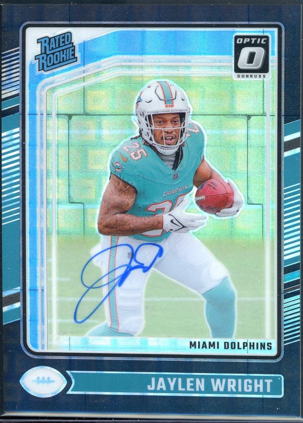 Jaylen Wright [Autograph Black Pandora] #249