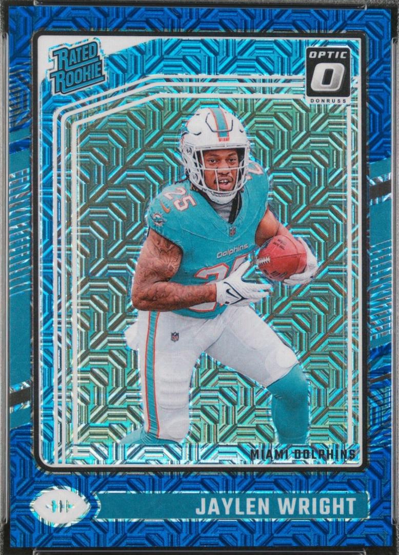 Jaylen Wright [Blue Mojo] #249