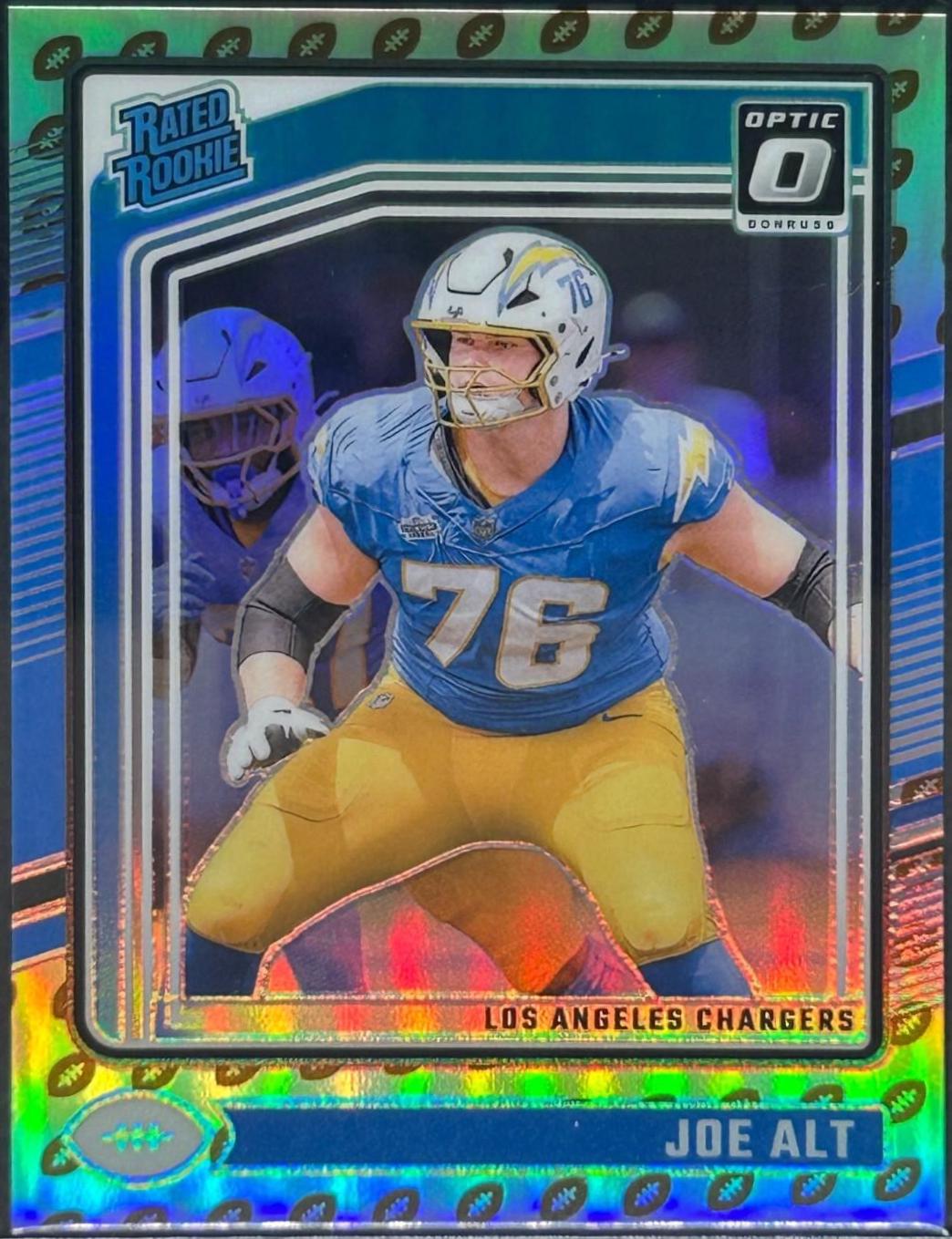 Joe Alt [Rated Rookie Football Emoji] #254