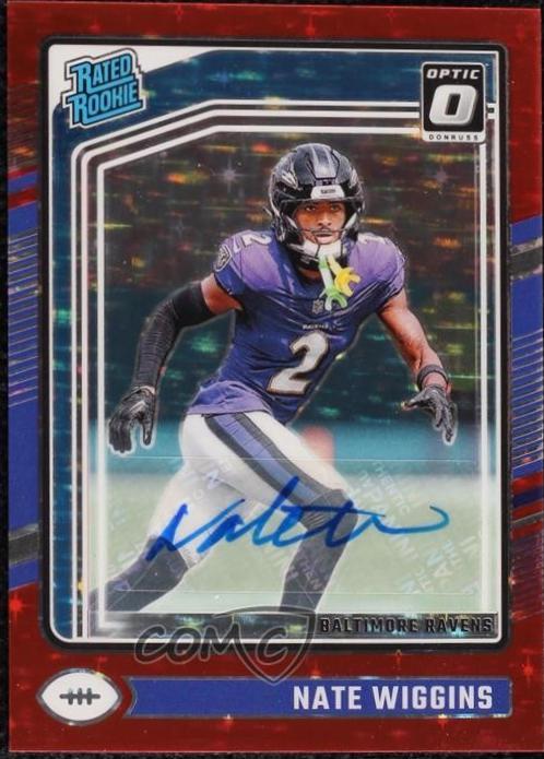 Nate Wiggins [Autograph Red Stars] #281