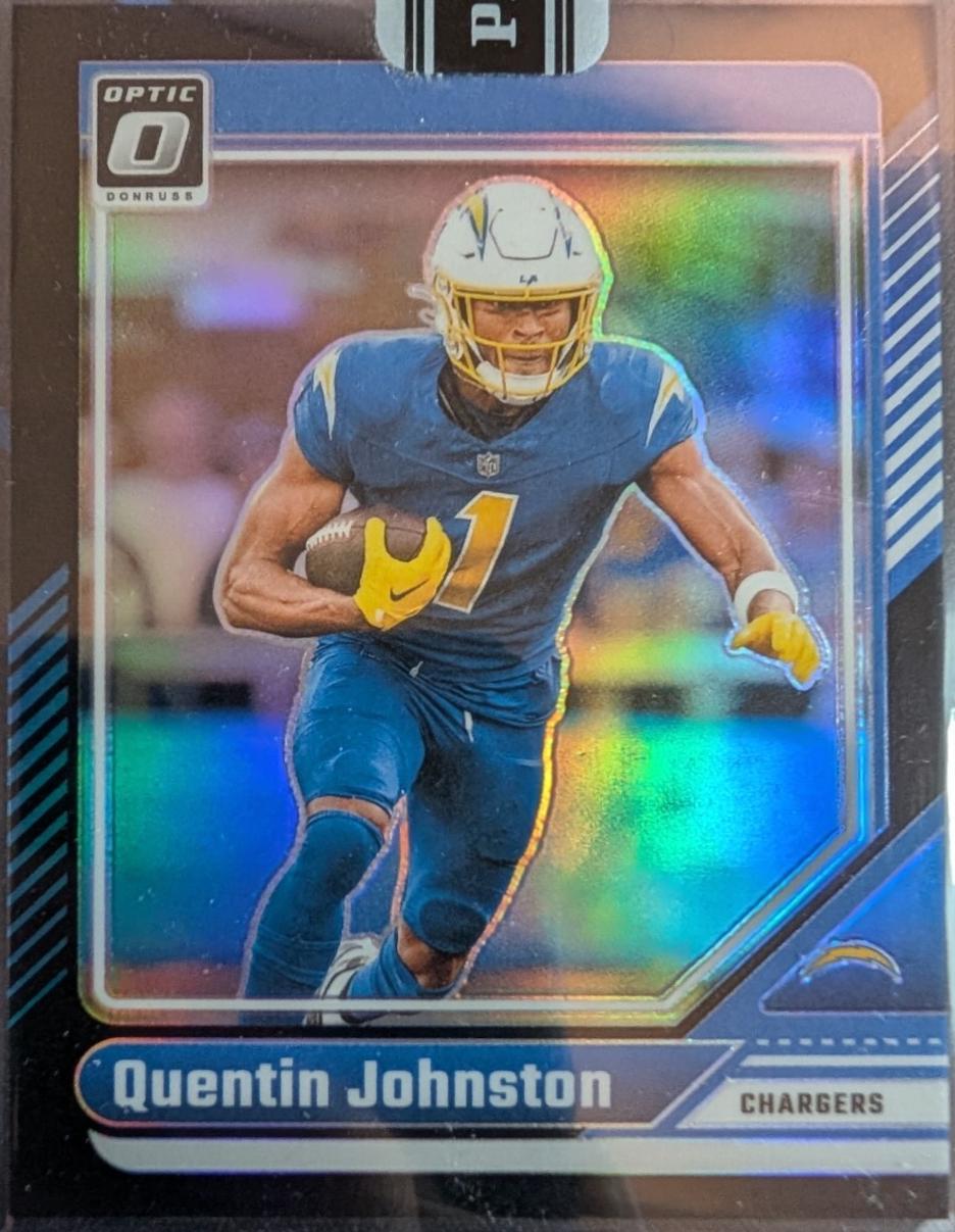 Quentin Johnston [Black] #108