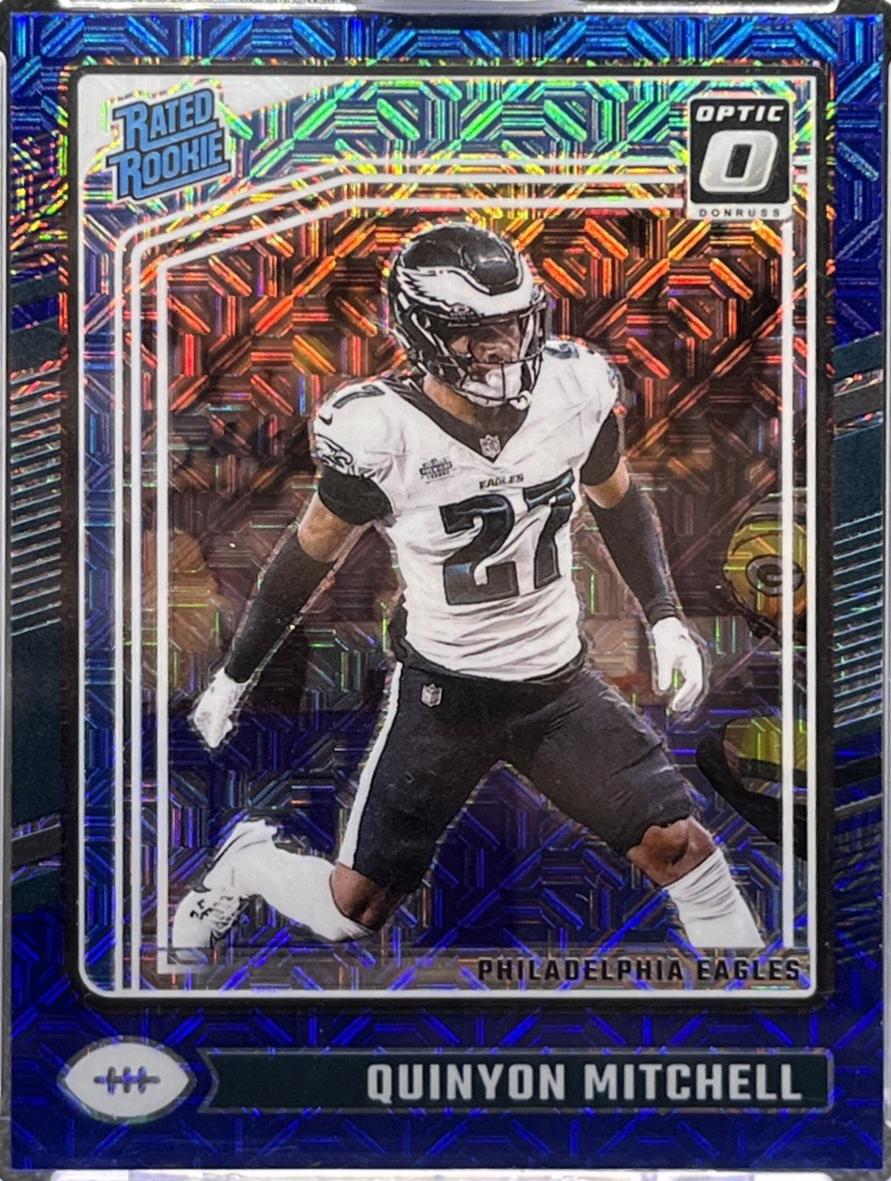 Quinyon Mitchell [Blue Mojo] #282