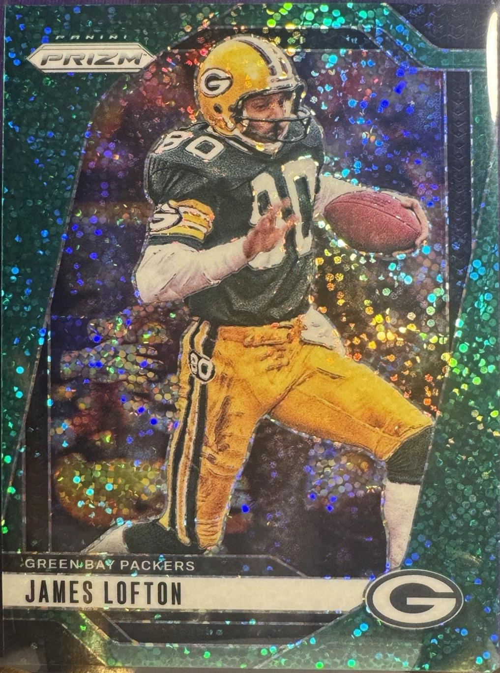 James Lofton [Green Sparkle] #109