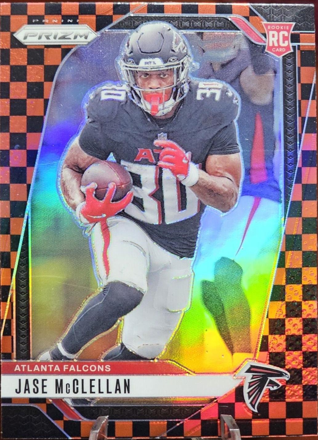 Jase McClellan [Black Red Checker] #342