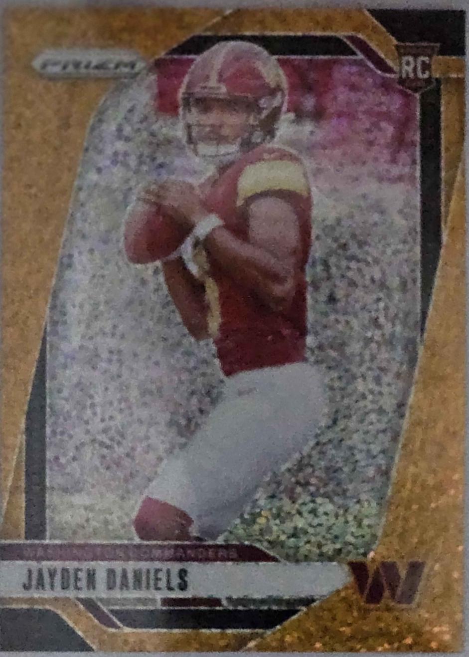 Jayden Daniels [Gold Sparkle] #347