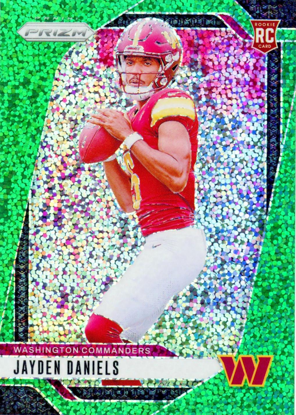 Jayden Daniels [Green Sparkle] #347