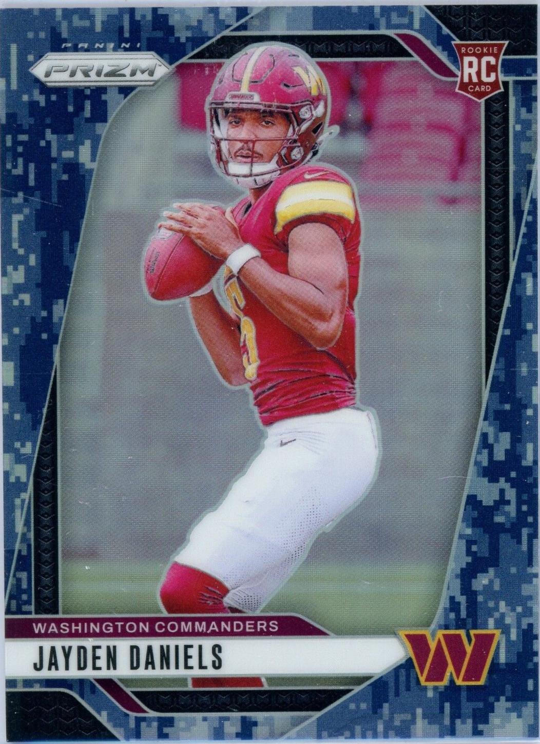 Jayden Daniels [Navy Camo] #347