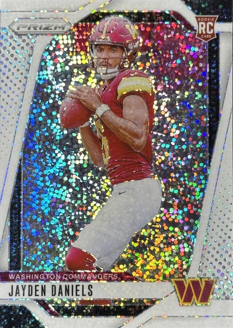 Jayden Daniels [White Sparkle] #347