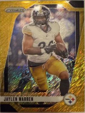 Jaylen Warren [Gold Shimmer] #242