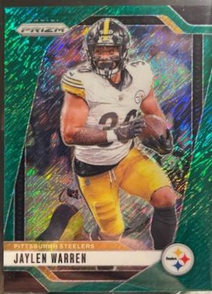 Jaylen Warren [Green Shimmer] #242