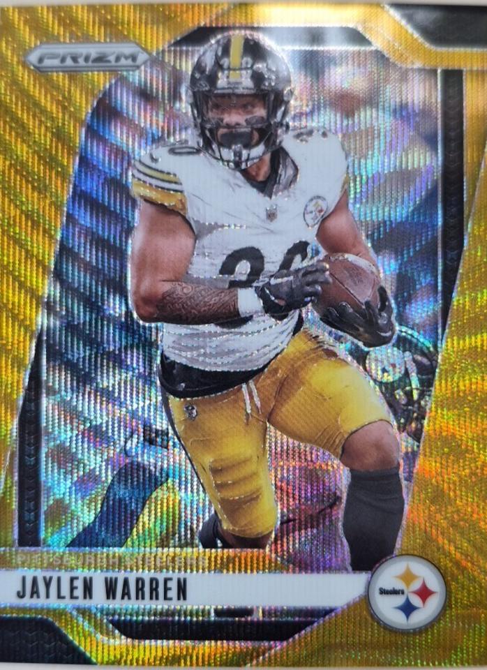 Jaylen Warren [Wave Gold] #242