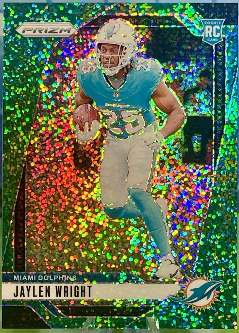 Jaylen Wright [Green Sparkle] #348