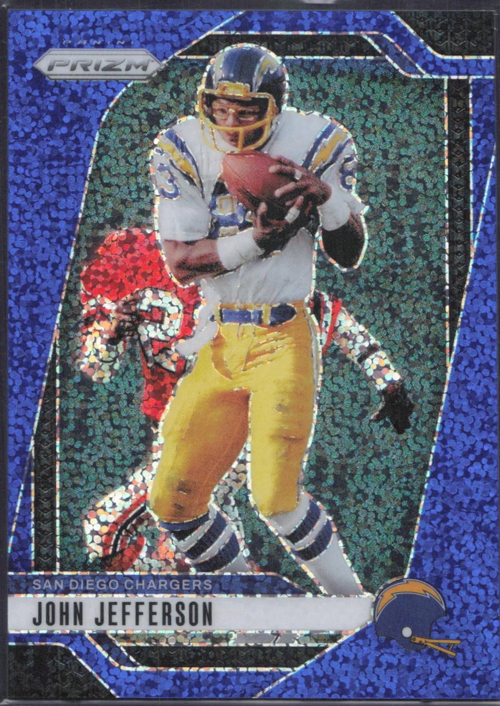John Jefferson [Blue Sparkle] #165