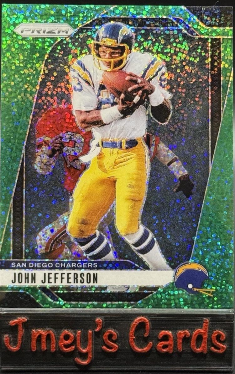 John Jefferson [Green Sparkle] #165