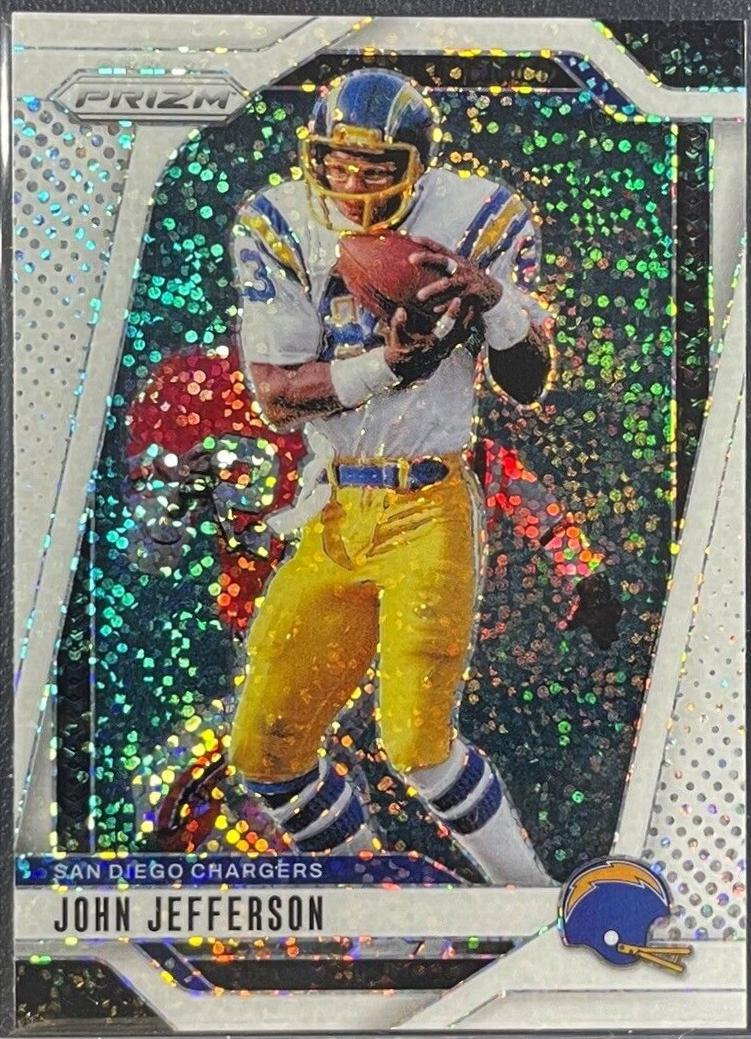 John Jefferson [White Sparkle] #165