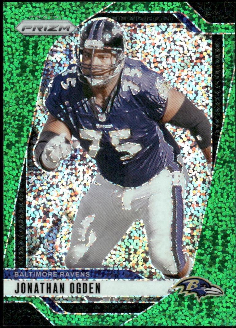 Jonathan Ogden [Green Sparkle] #25