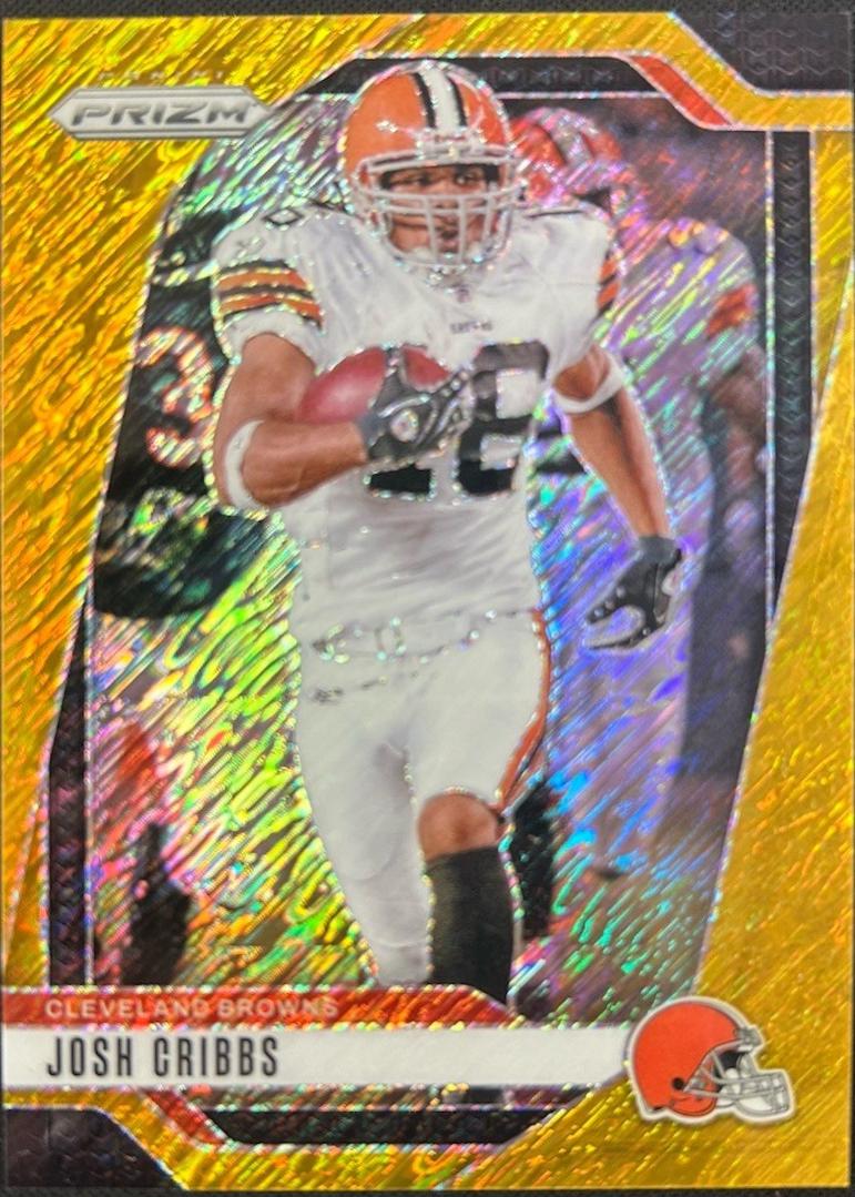 Josh Cribbs [Gold Shimmer] #72