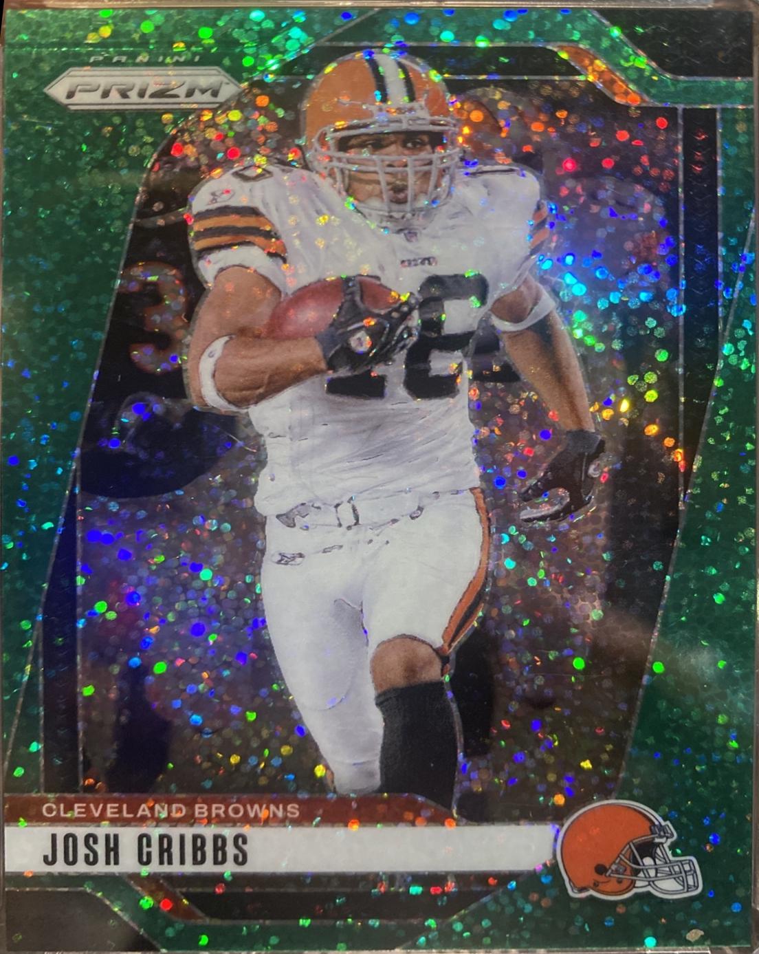 Josh Cribbs [Green Sparkle] #72